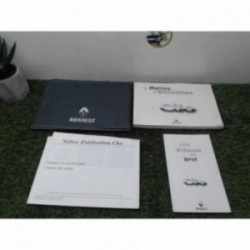 Carnet de bord RENAULT CLIO...